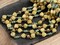 Alabaster Travertine Sea Shell Beaded Chain - Sold by the foot